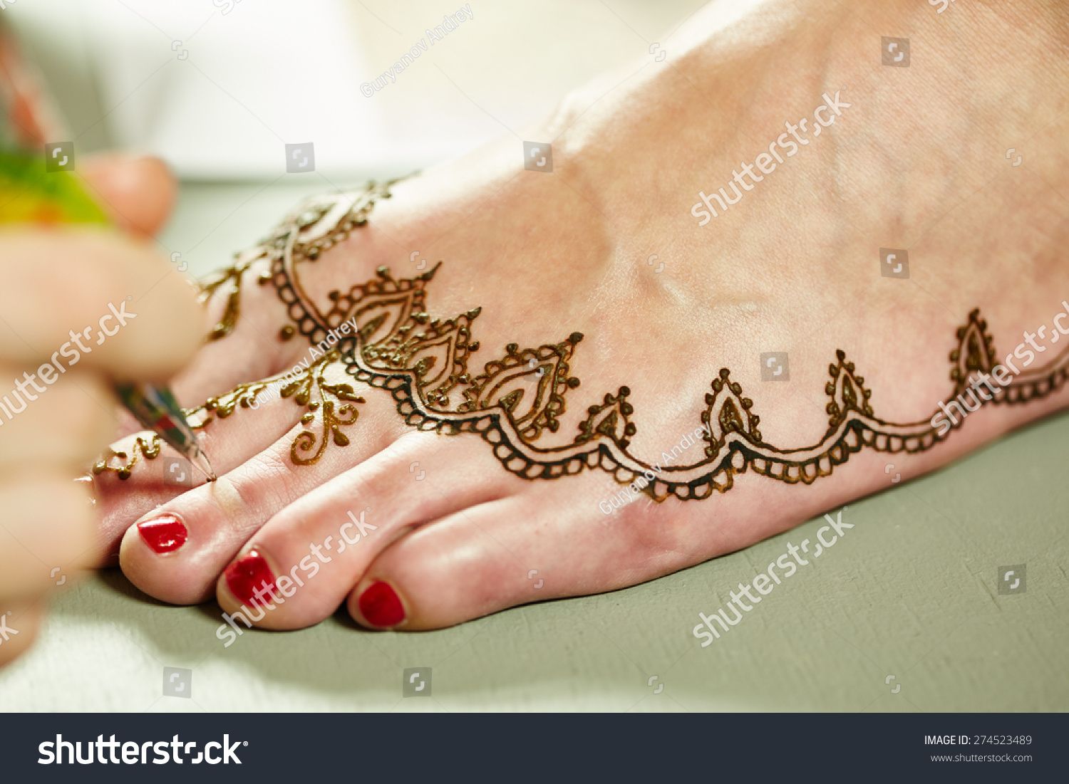 Foot Mehndi Design, Feet Mehndi Design 32