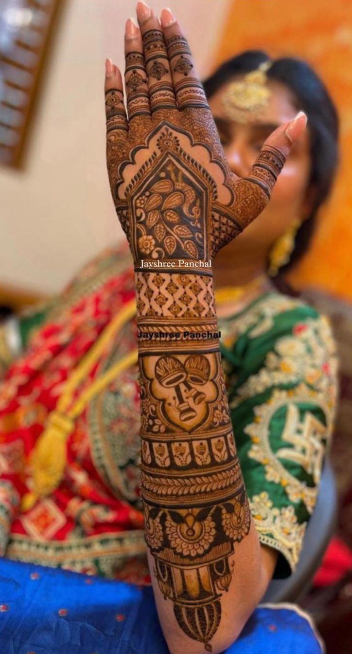 Full Hand Mehndi Design, Stylish Full Hand Mehndi Design 22