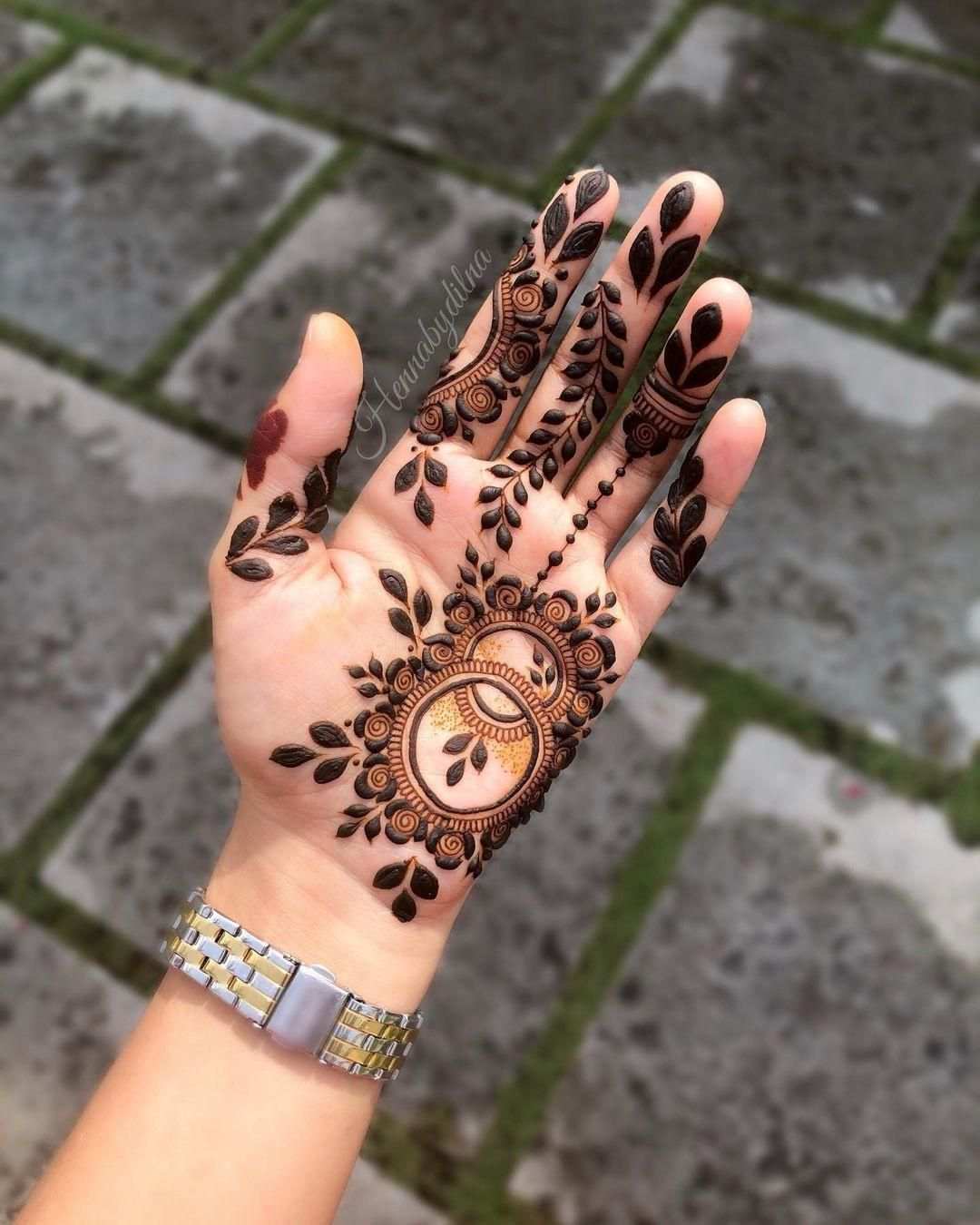 Full Hand Mehndi Design, Stylish Full Hand Mehndi Design 105