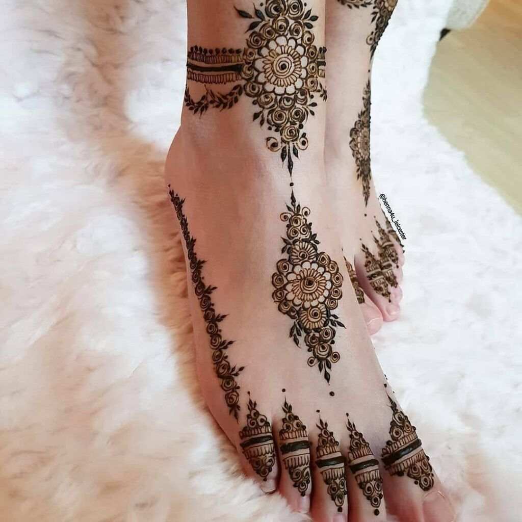 Foot Mehndi Design, Feet Mehndi Design 97