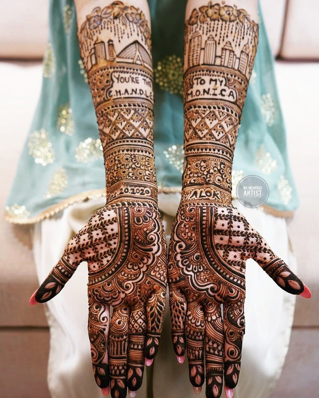 Full Hand Mehndi Design, Stylish Full Hand Mehndi Design 14
