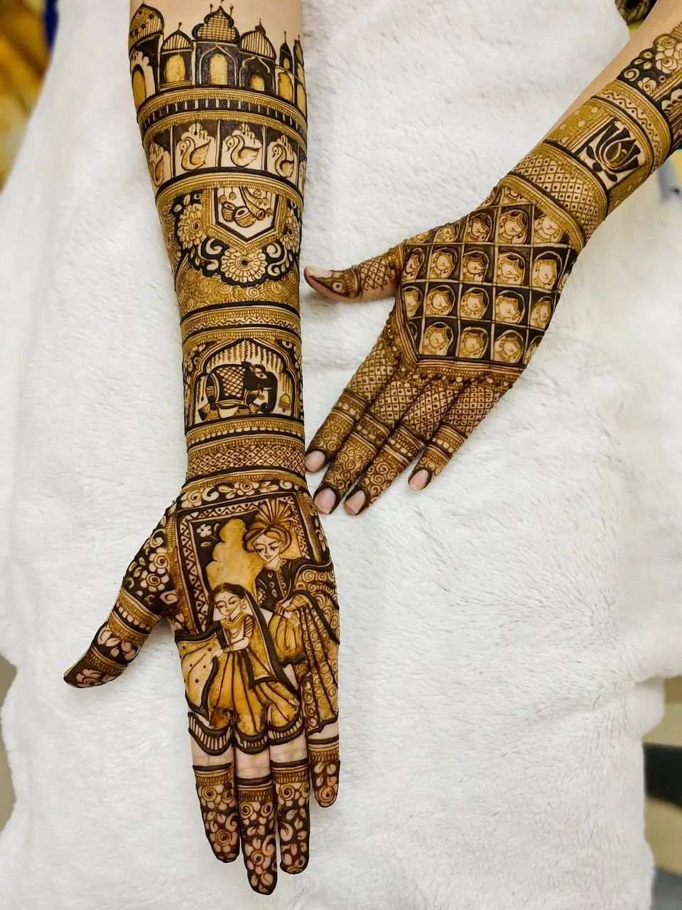 Full Hand Mehndi Design, Stylish Full Hand Mehndi Design 112