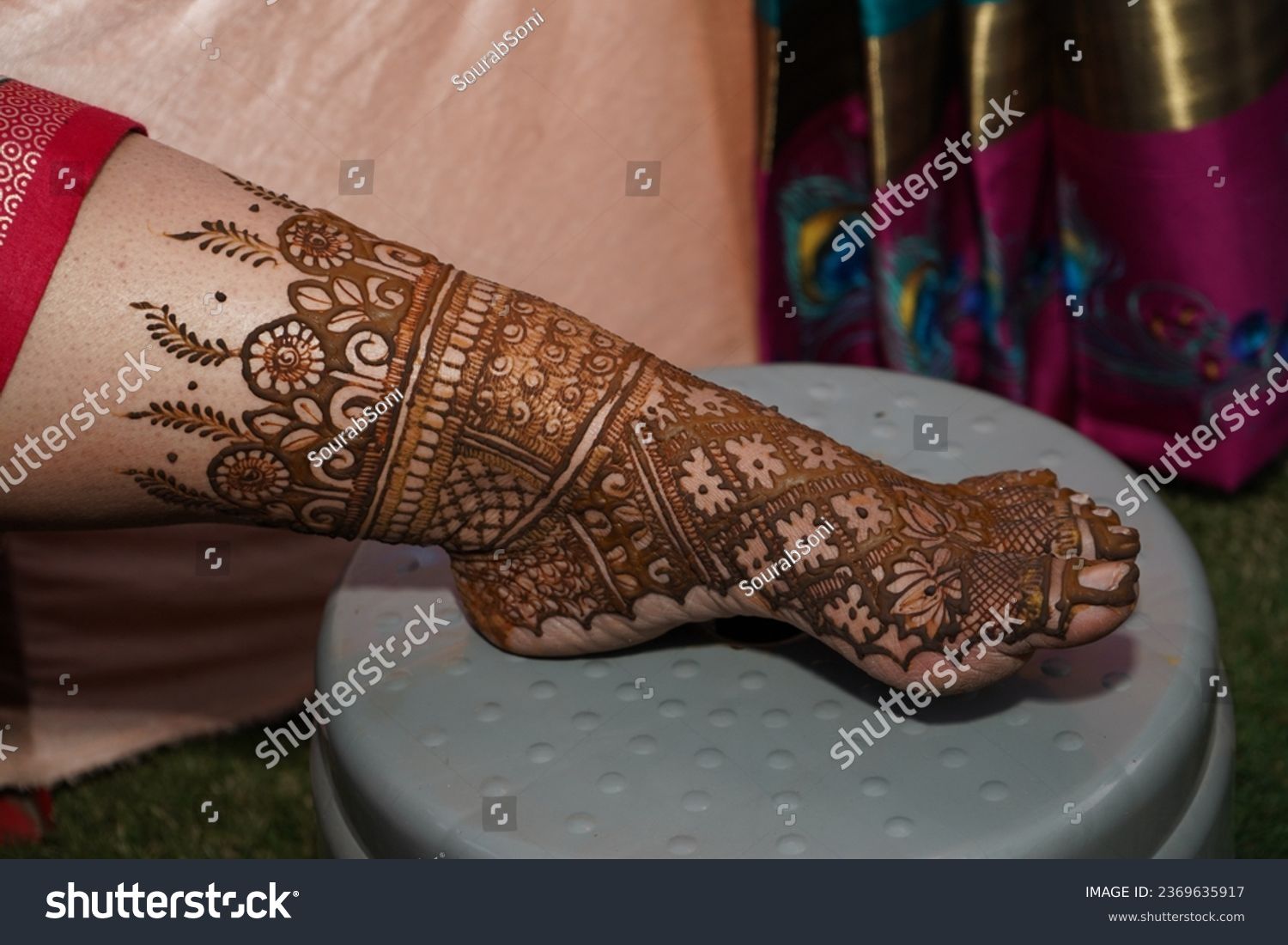 Foot Mehndi Design, Feet Mehndi Design 28