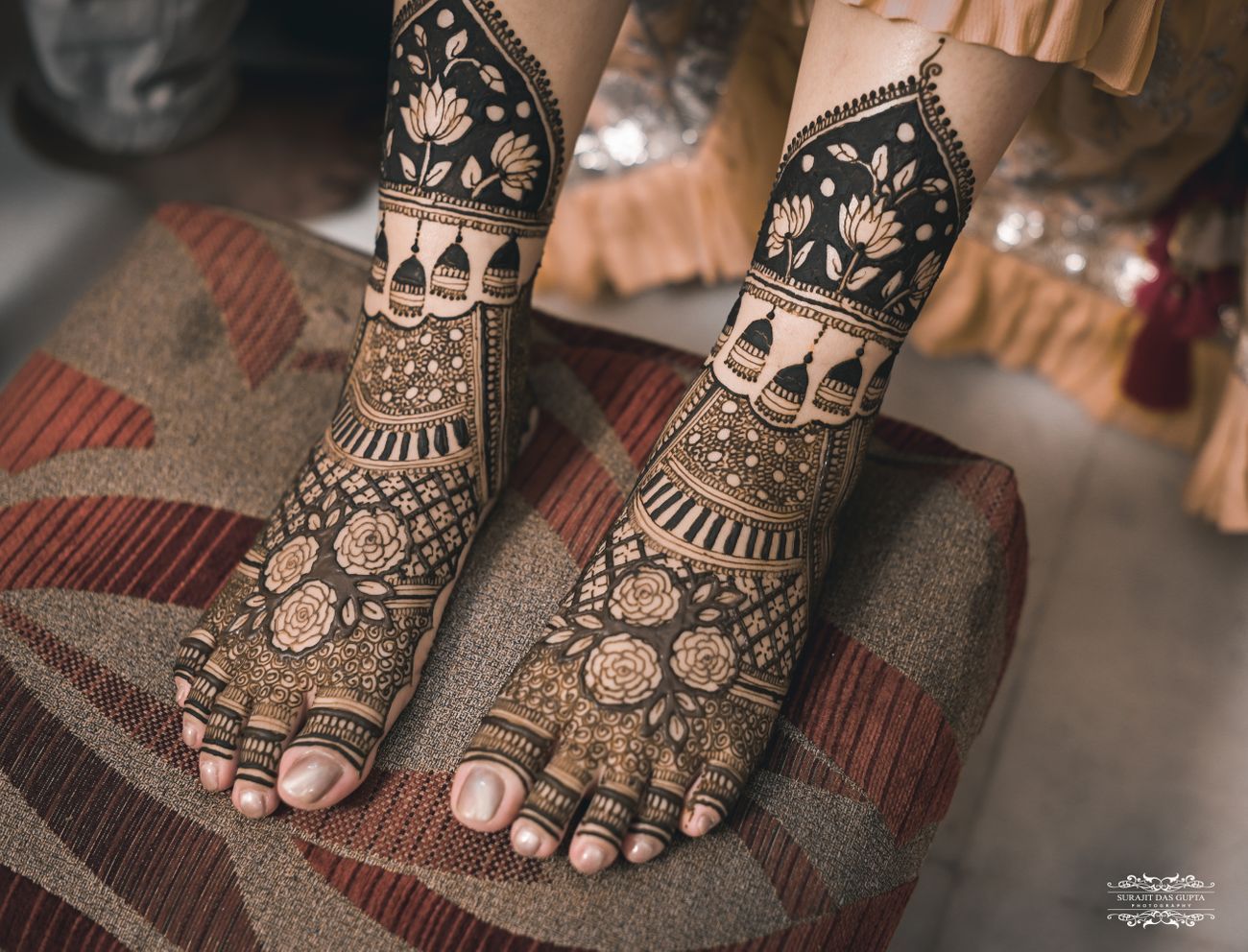 Leg Mehndi Design, Stylish Leg Mehndi Design 40