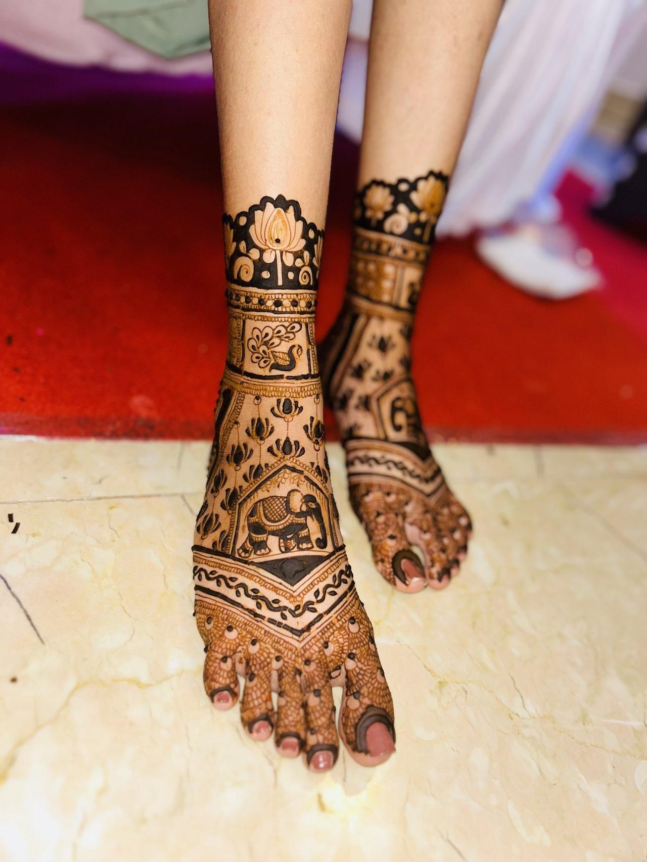 Bridal Mehndi Design, Bridal Simple Mehndi Design 147