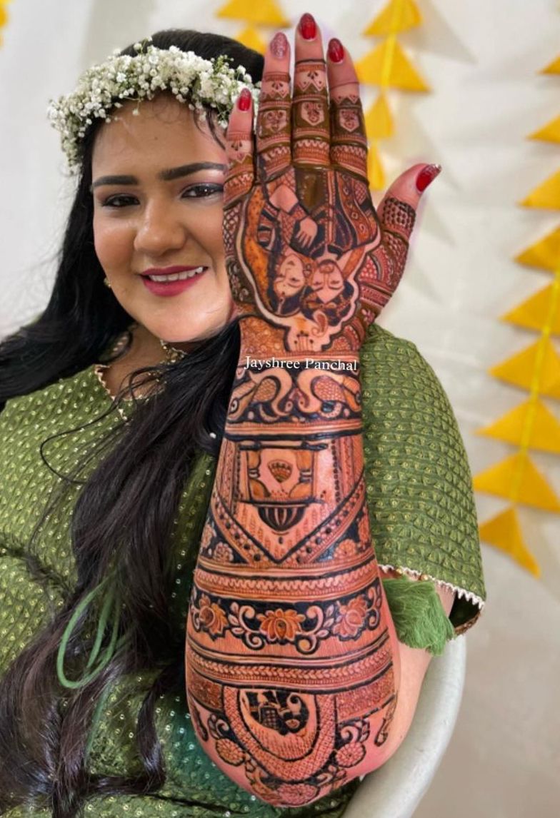 Full Hand Mehndi Design, Stylish Full Hand Mehndi Design 25
