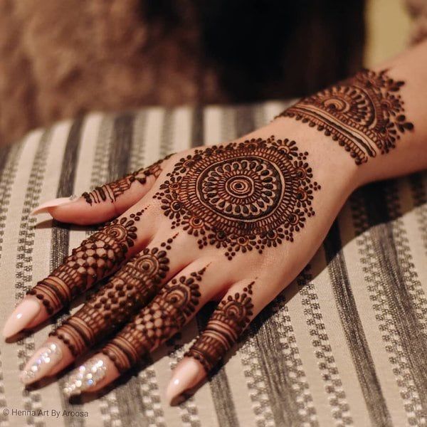 Bridal Mehndi Design, Bridal Simple Mehndi Design 55