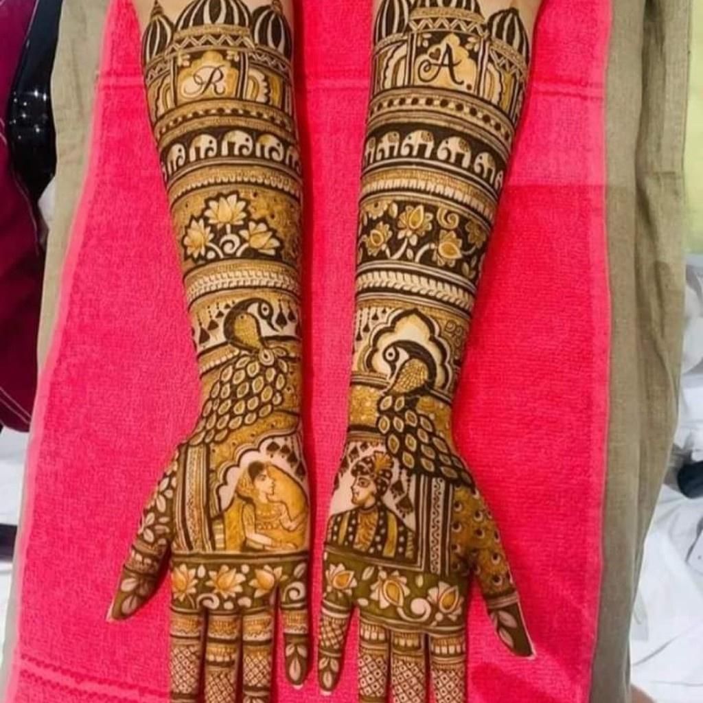 Bridal Mehndi Design, Bridal Simple Mehndi Design 122