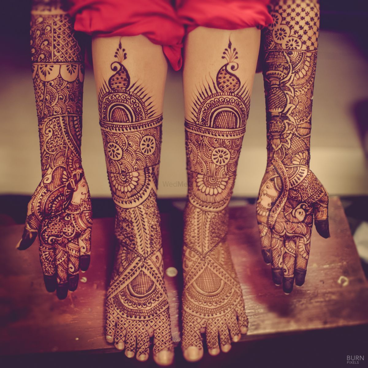 Leg Mehndi Design，Wedding Leg Mehndi Design