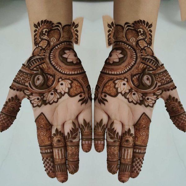 Bridal Mehndi Design, Bridal Simple Mehndi Design 52