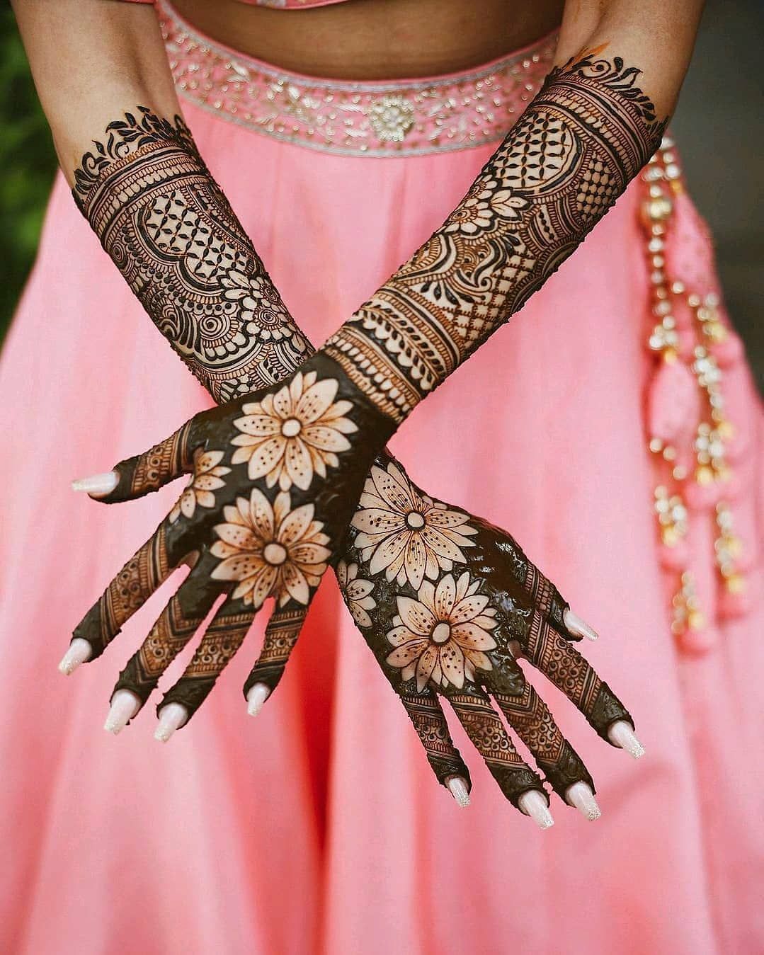 Bridal Mehndi Design, Bridal Simple Mehndi Design 104