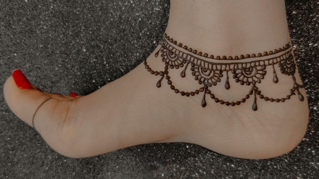 Foot Mehndi Design, Feet Mehndi Design 78