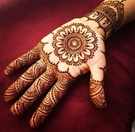 Finger Mehndi Design, Royal Finger Mehndi Design