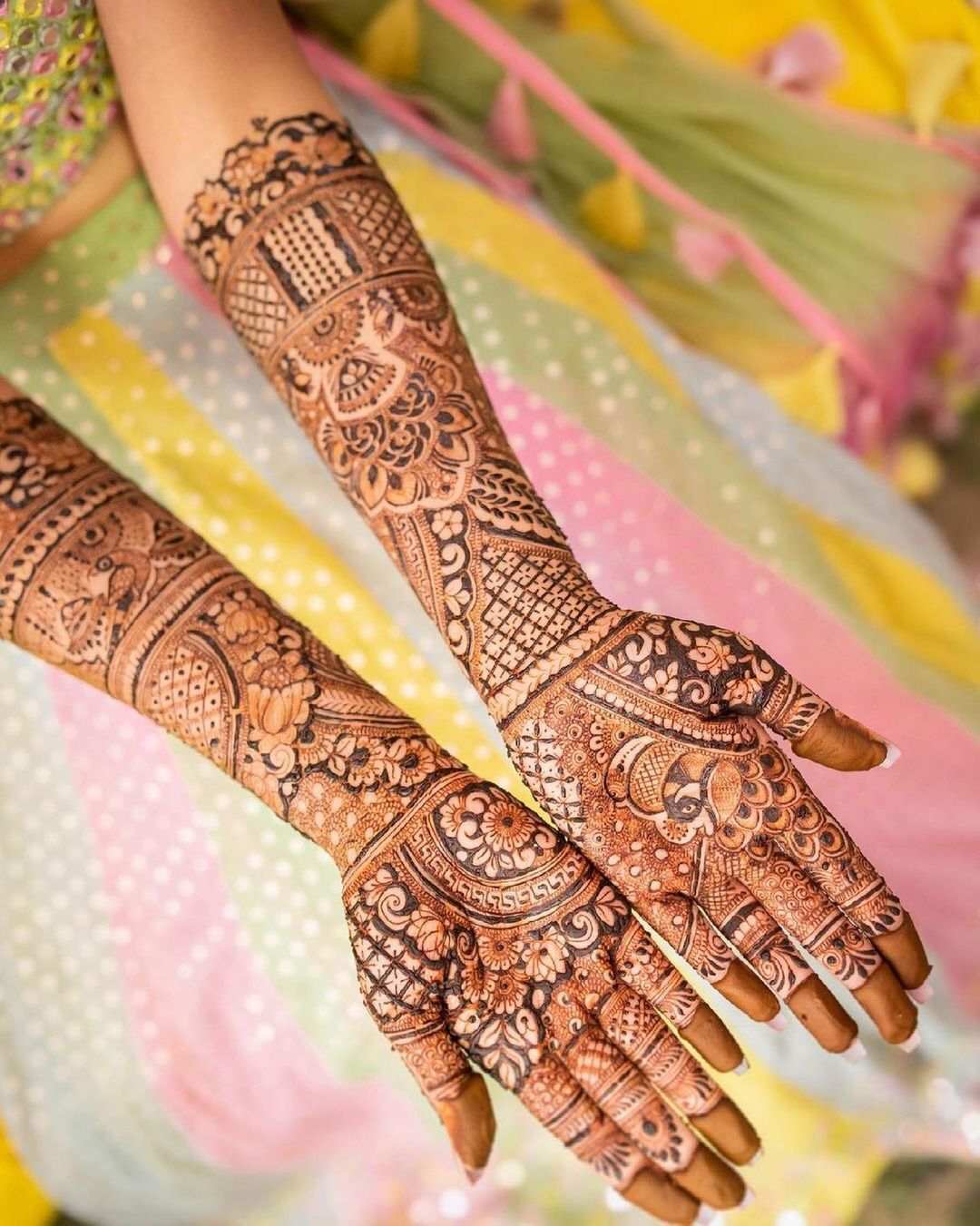 Full Hand Mehndi Design, Stylish Full Hand Mehndi Design 118