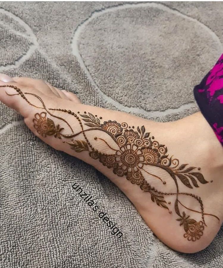 Foot Mehndi Design, Feet Mehndi Design 67