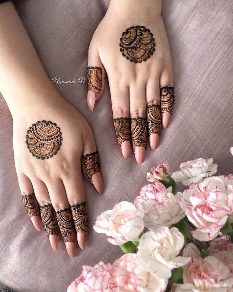 Back Hand Mehndi Design, Stylish Back Hand Mehndi Designs 62