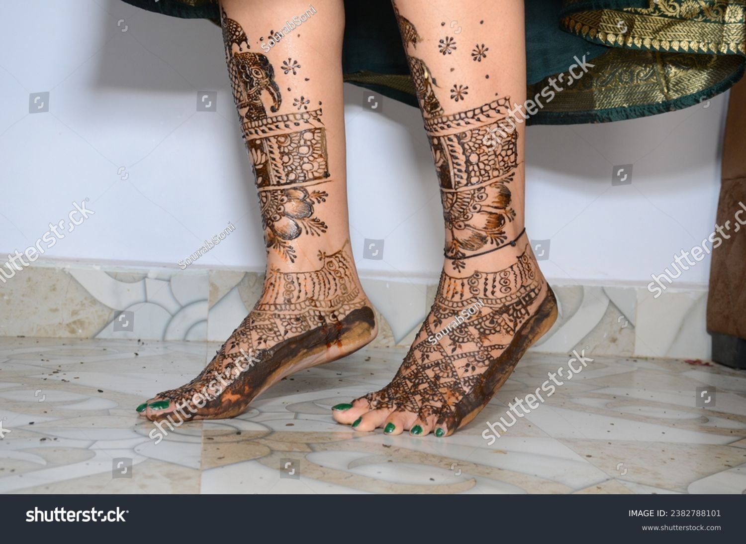 Foot Mehndi Design, Feet Mehndi Design 23