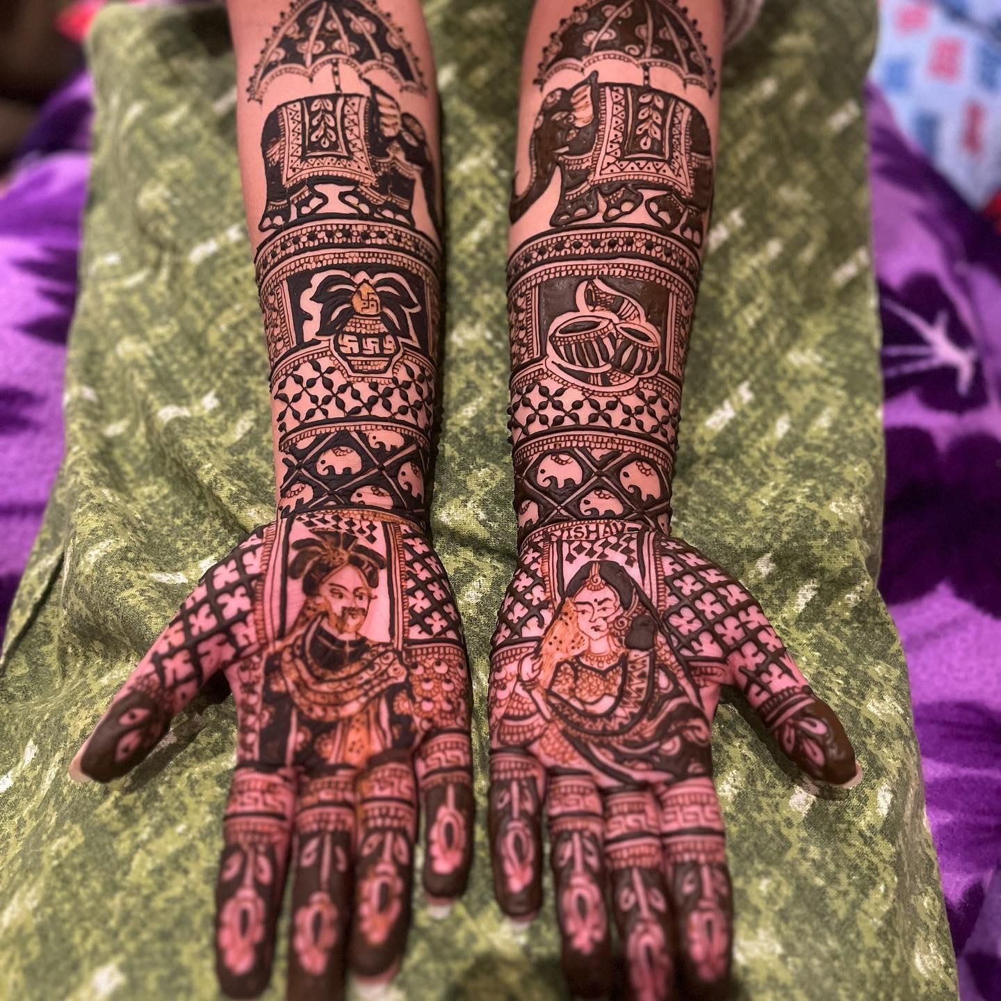 Full Hand Mehndi Design, Stylish Full Hand Mehndi Design 95