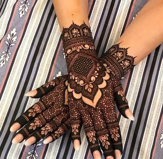 Bridal Mehndi Design, Bridal Simple Mehndi Design 96