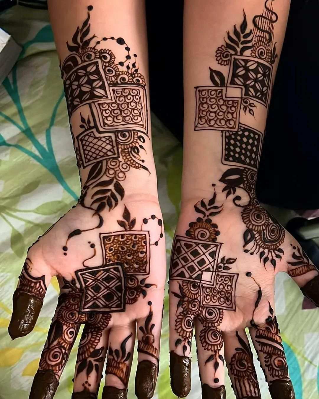 Full Hand Mehndi Design, Stylish Full Hand Mehndi Design 89