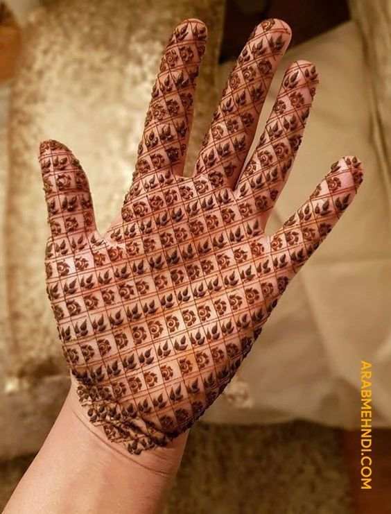 Front Hand Simple Mehndi Design, Front Hand Mehndi Design 57