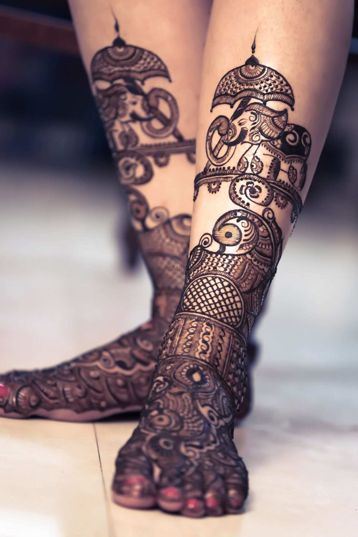 Leg Mehndi Design, Stylish Leg Mehndi Design 64