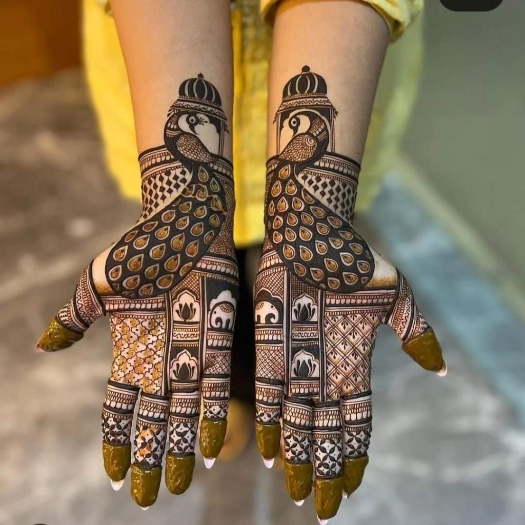 Bridal Mehndi Design, Bridal Simple Mehndi Design 110
