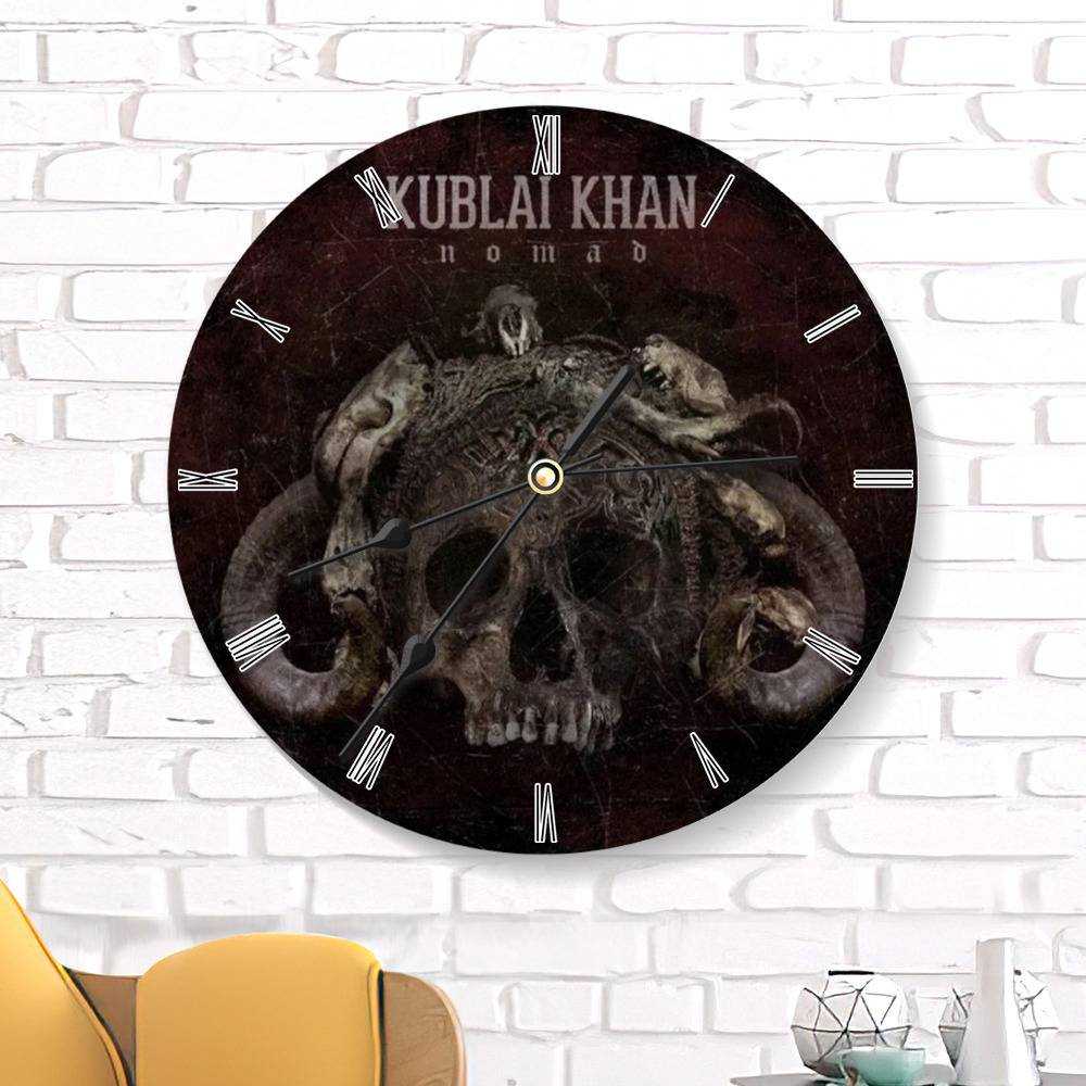 Kublai Khan TX Round Wall Clock Home Decor Wall Clock Gift for Kublai Khan TX Fans