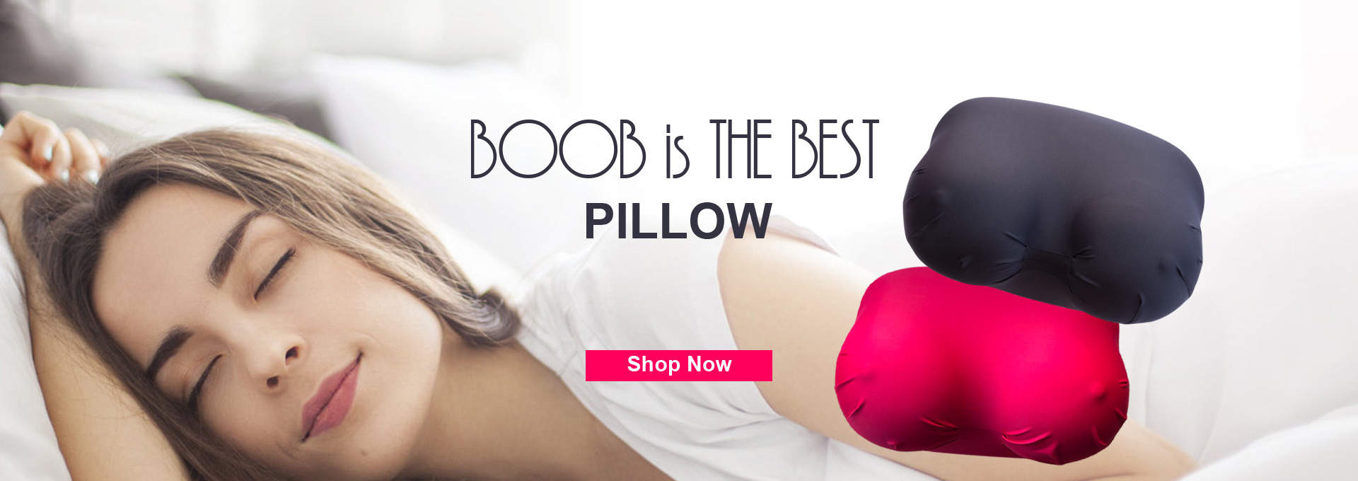 The Booby Pillow Throw Pillow - W Boobs — The Booby Pillow