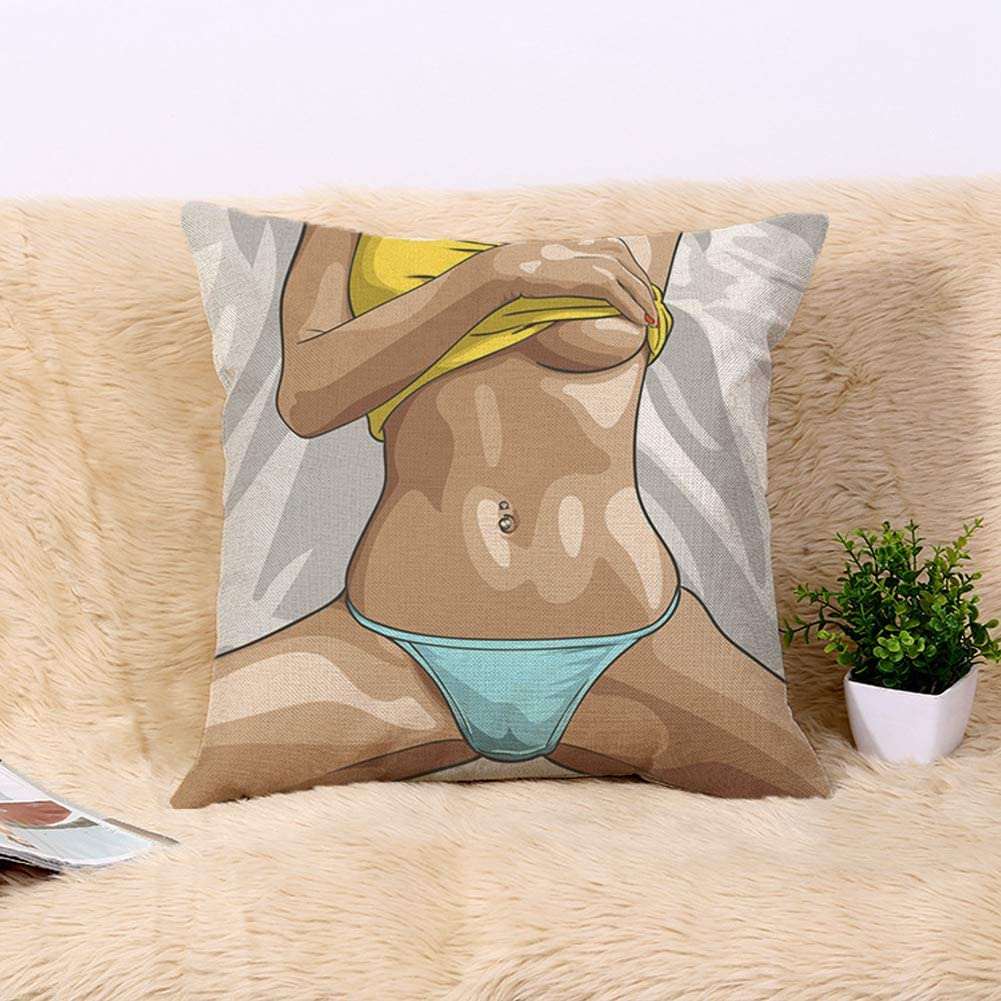  Boobs Breasts Pillow Cushion, Chest Shaped Pillow