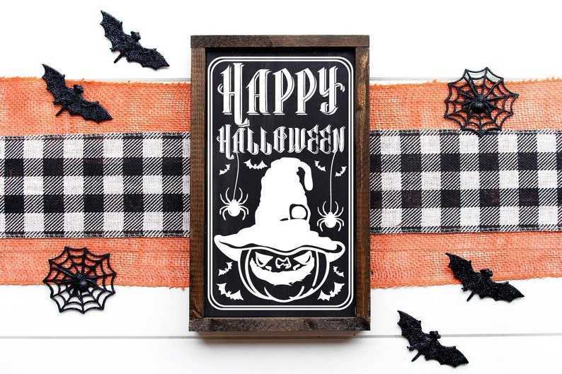 Vintage Halloween Signs SVG,Happy Halloween Svg, Halloween Svg#5