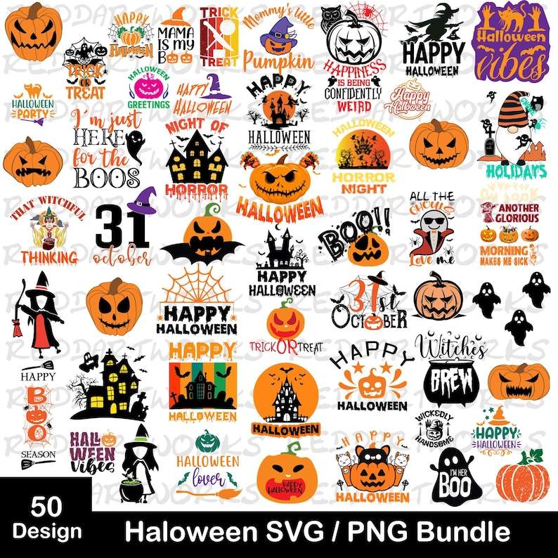 Halloween Svg Bundle, Halloween Svg, Halloween Pumpkin Svg#10