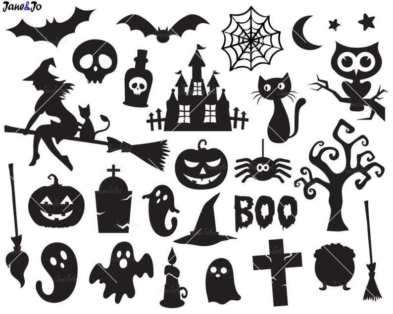 Halloween SVG, Halloween Witch Svg, Halloween Ghost Svg#1