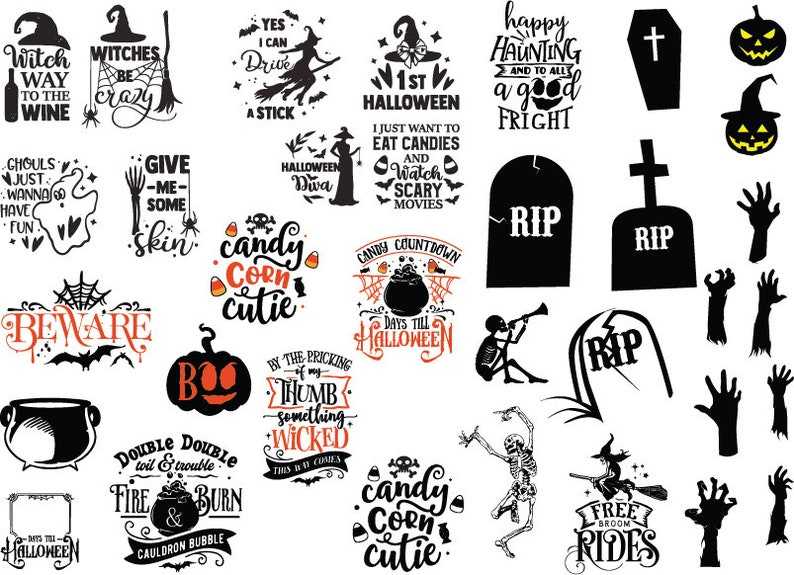 188 HALLOWEEN SVG Bundle, Halloween Svg, Haloween Silhouette Svg#5