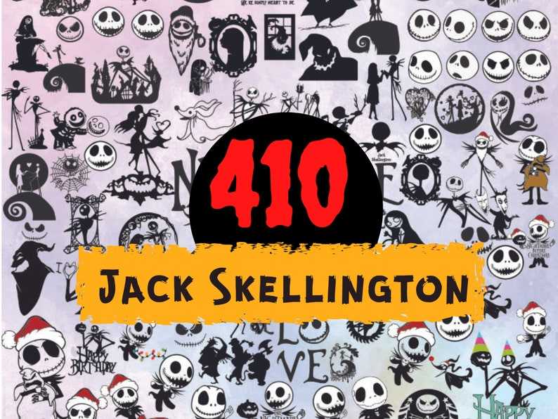 Jack Skellington SVG Bundle, Halloween SVG, Disney Halloween Svg#5