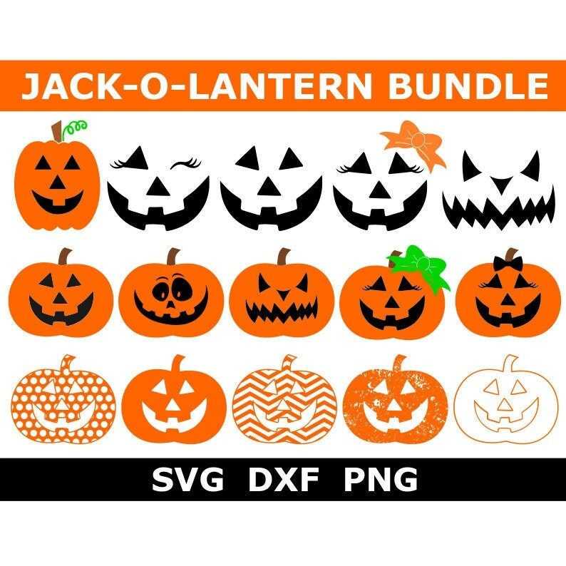 Scary Creepy Pumpkin Face Svg Png Ai and Dxf Files for -  Norway