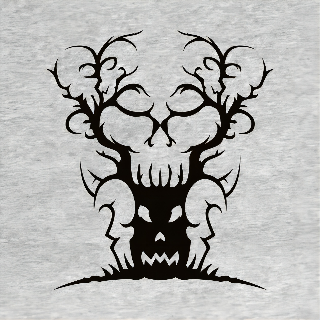 Scary Halloween PNG Free, Free Halloween Svg, Halloween Tree Svg#1
