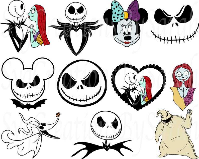 Digital Download Halloween Bundle Svg, Disney Halloween Svg, Halloween Svg#1