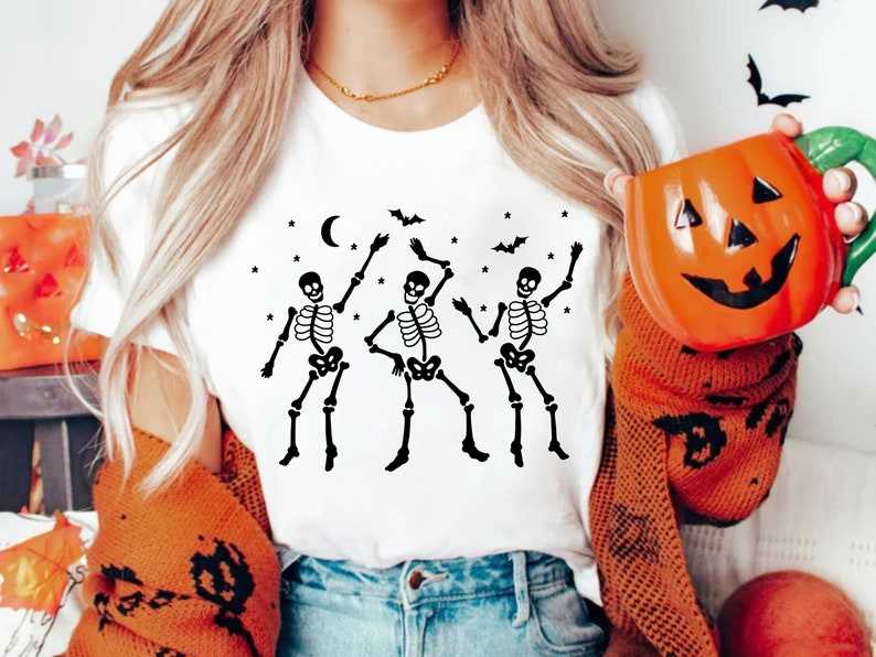 Halloween Skeleton Svg, Dancing Skeleton Svg #4