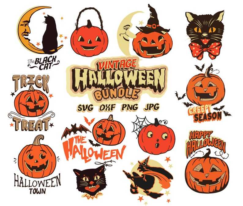 Old HALLOWEEN Svg High Quality Perfect for your Design 