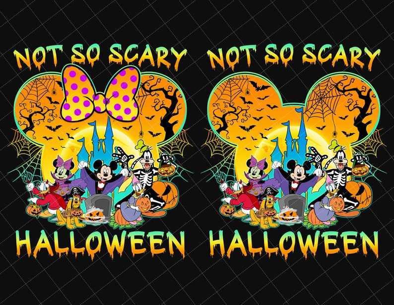 Bundle Not So Scary Halloween Svg, Trick Or Treat Png, Halloween Png#1