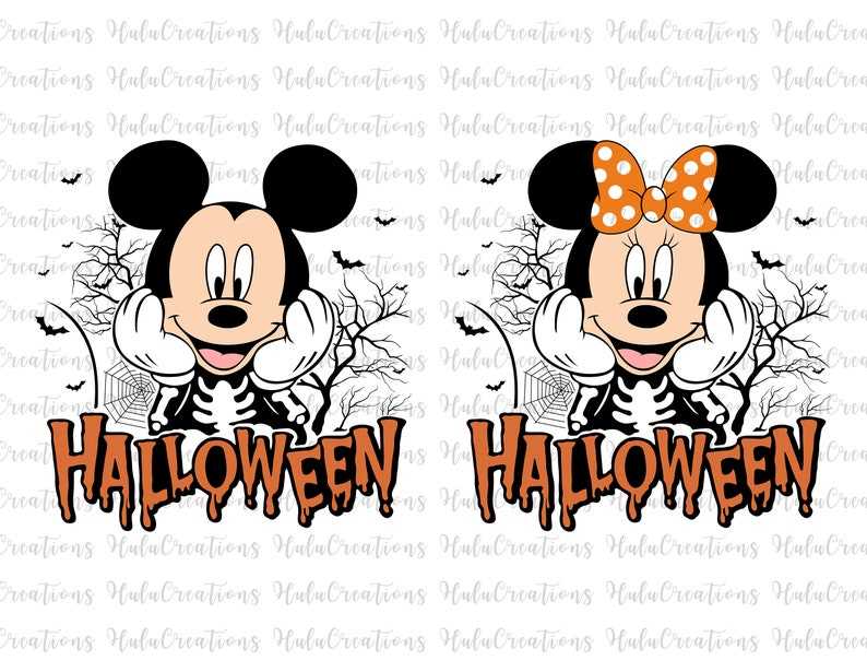 Bundle Happy Halloween Skeleton Svg, Trick Or Treat Svg, Disney Halloween Svg, Halloween Svg#1