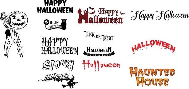 HALLOWEEN SVG Bundle, Halloween SVG Files for Cricut#3