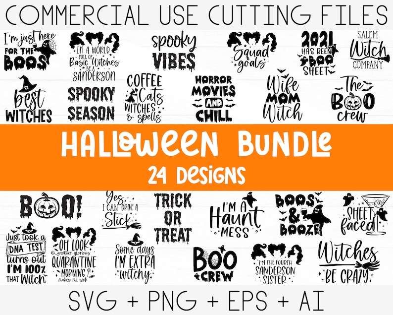 Download Halloween Svg Bundle Designs For Your Craft Projects 