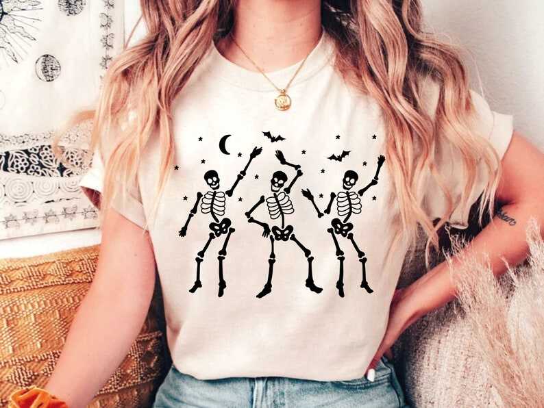 Halloween Skeleton Svg, Dancing Skeleton Svg #2