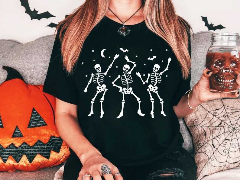 Halloween Skeleton Svg, Dancing Skeleton Svg #3