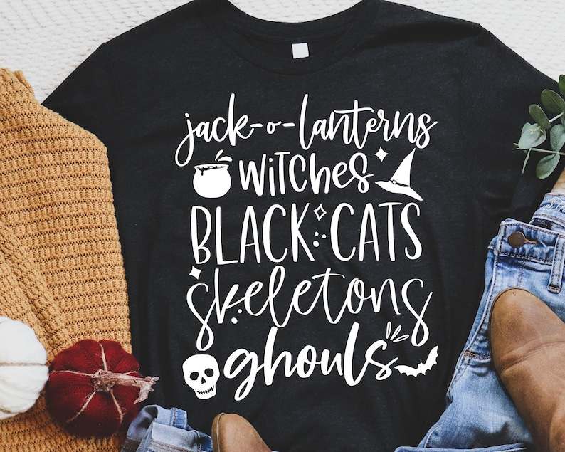 Halloween SVG Bundle, Halloween Shirt Bundle SVG for Cricut#4