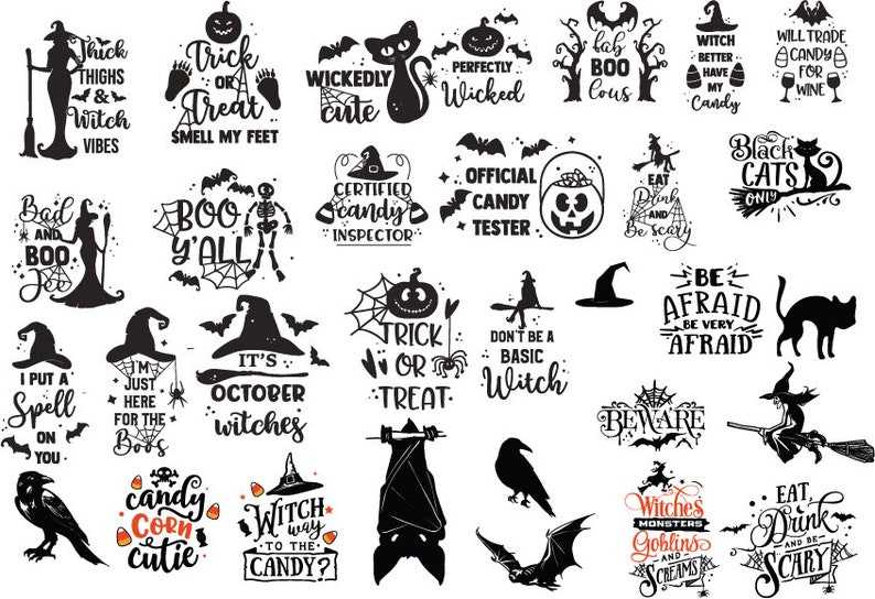 188 HALLOWEEN SVG Bundle, Halloween Svg, Haloween Silhouette Svg#2