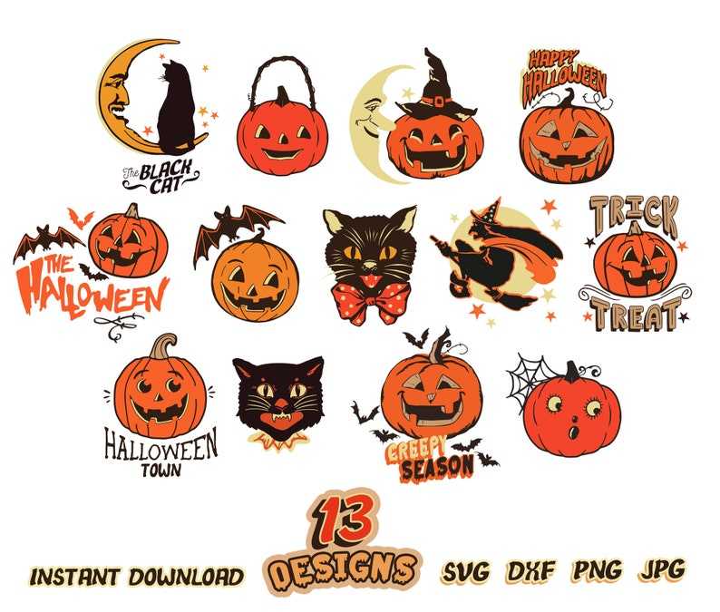 Old HALLOWEEN Svg High Quality Perfect for your Design