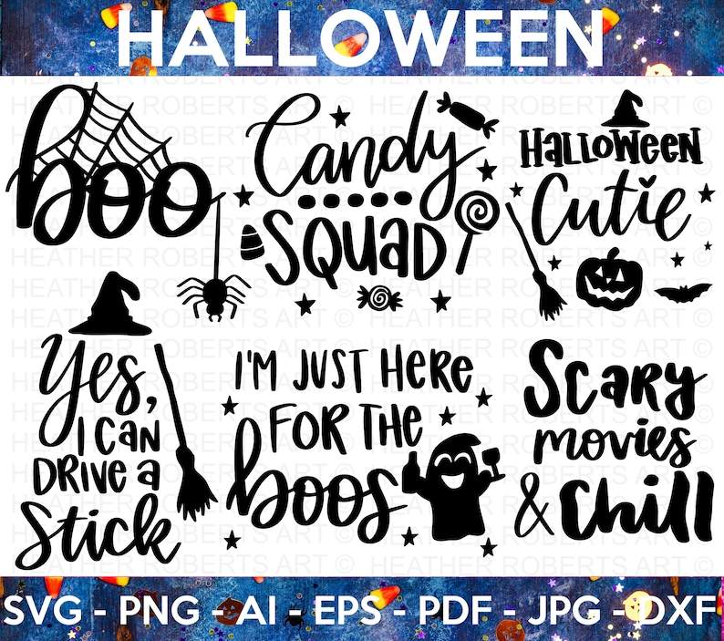 MEGA HALLOWEEN BUNDLE, Halloween Svg, Fall Svg#3